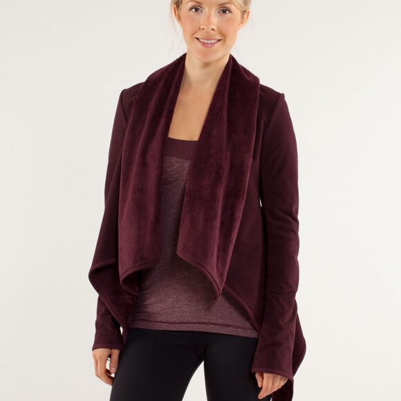Lululemon Presence Of Mind Jacket - 6 Bordeaux Drama - Picture 1 of 8